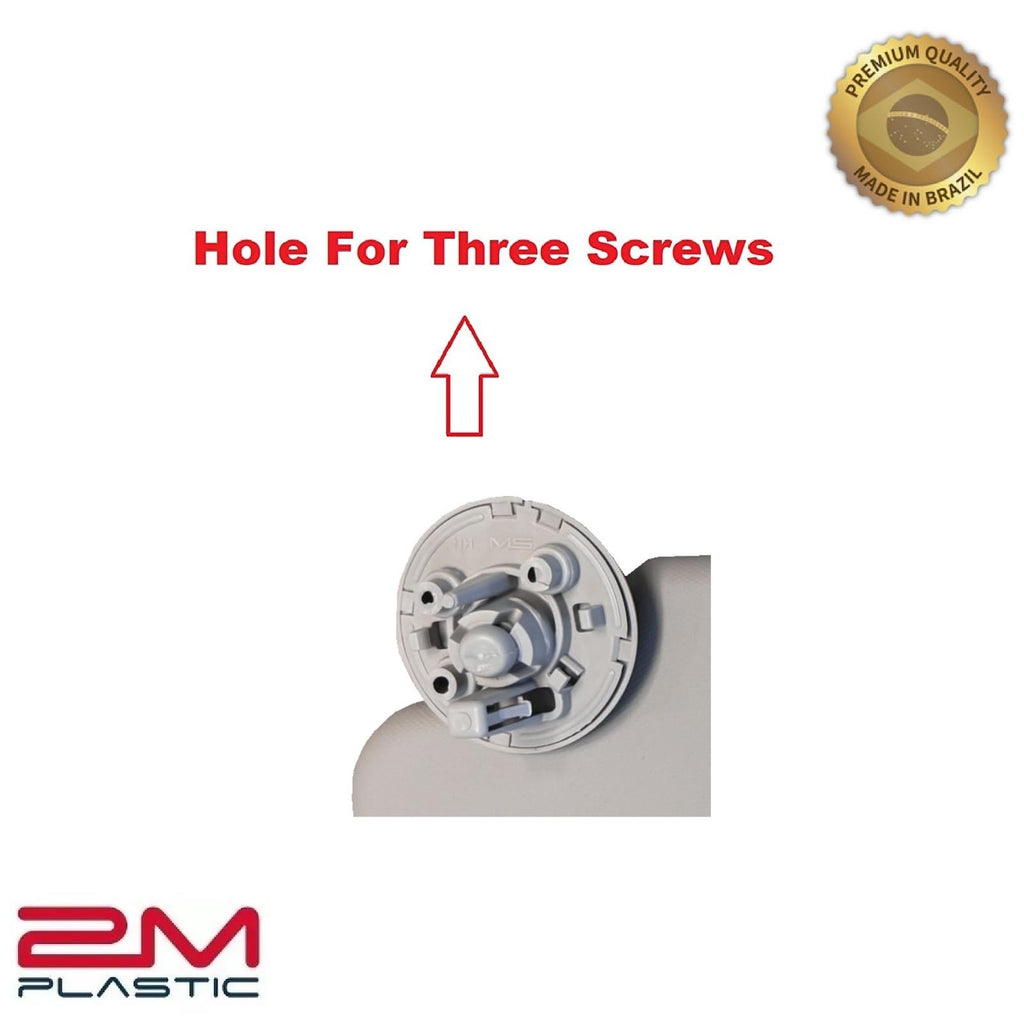 2M PLASTIC Sun Visor Holder Retainer Pair fits for Chevy Sonic Spark Cruze Bolt EV TRAX Buick Verano