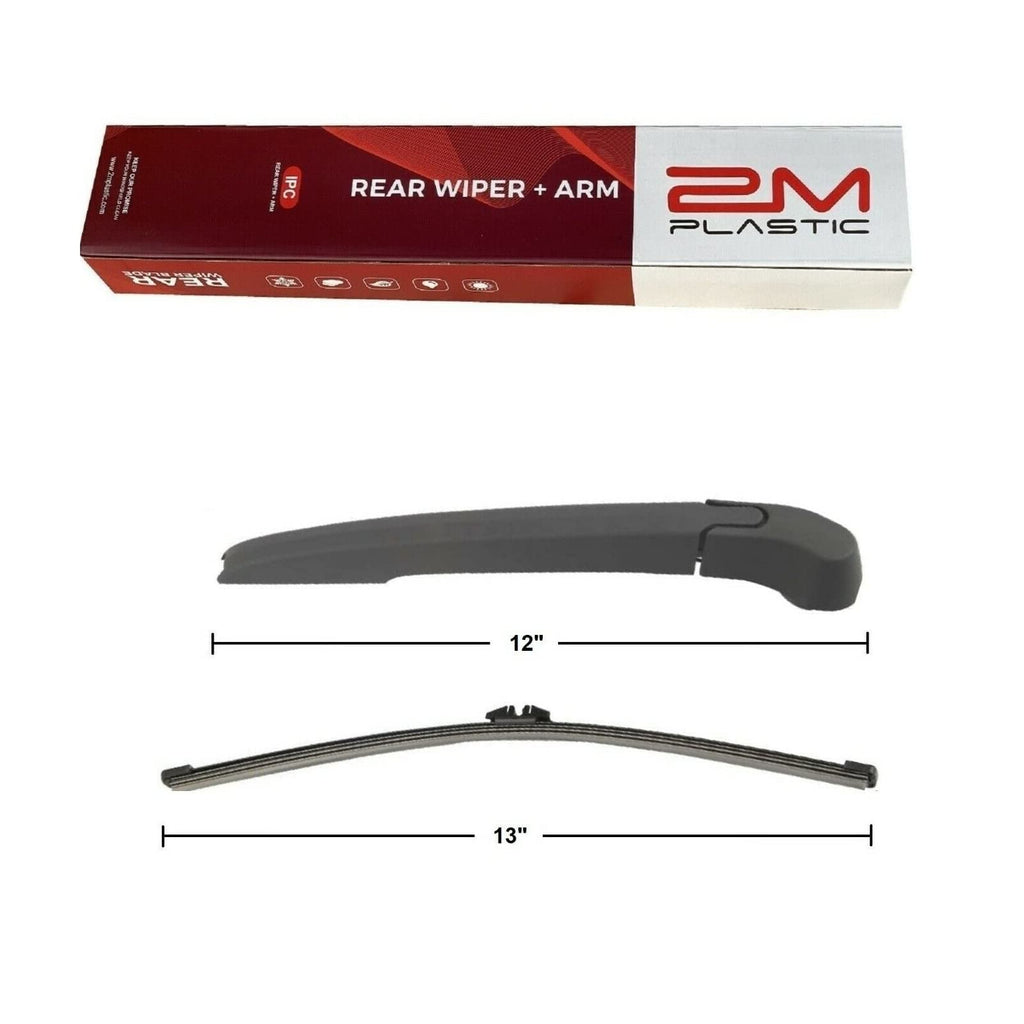 2M PLASTIC Rear Wiper Arm Blade Factory OEM Style Replacement For BMW X3 F25 2011-2017