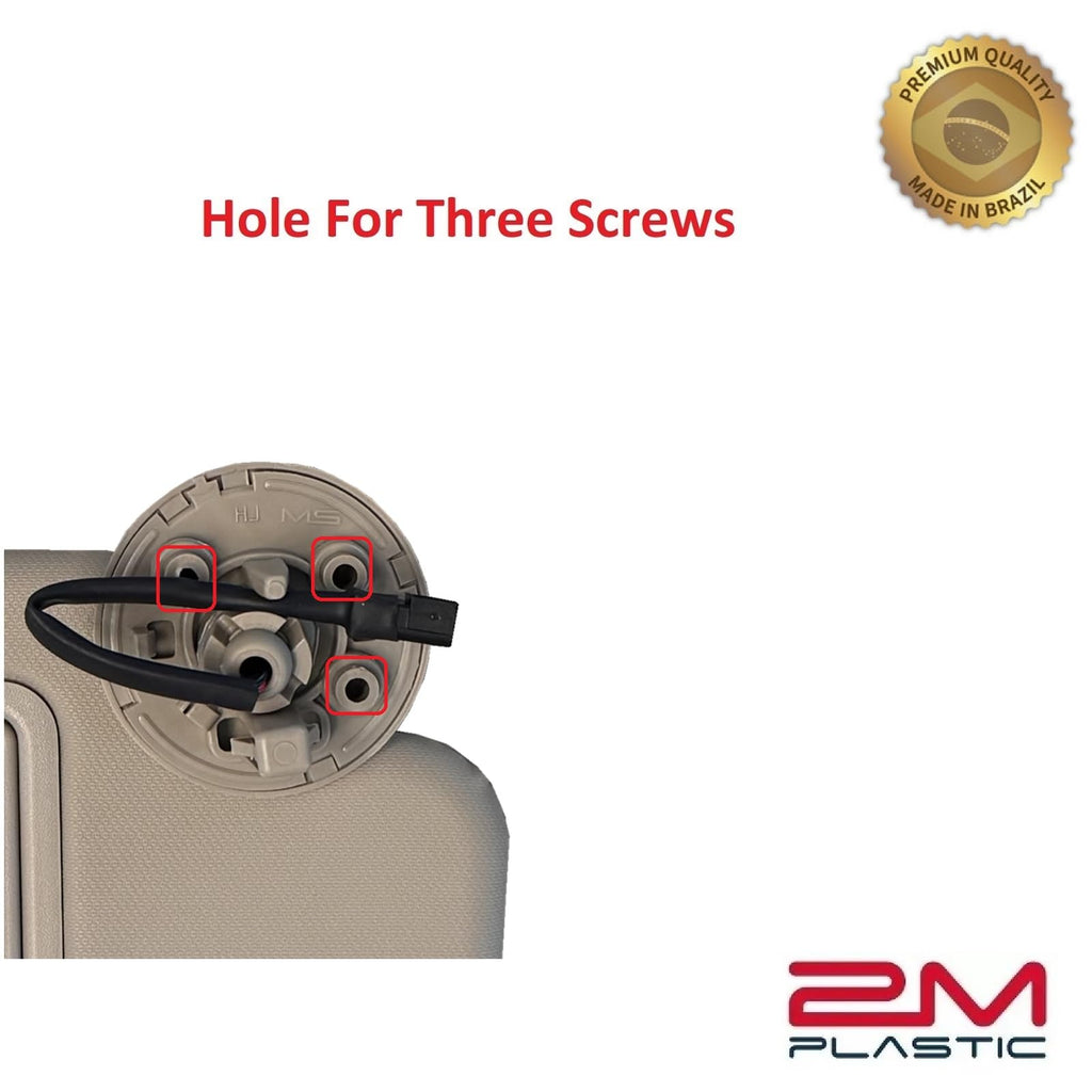 2M PLASTIC Sun Visor Holder Retainer Pair fits for Chevy Sonic Spark Cruze Bolt EV TRAX Buick Verano