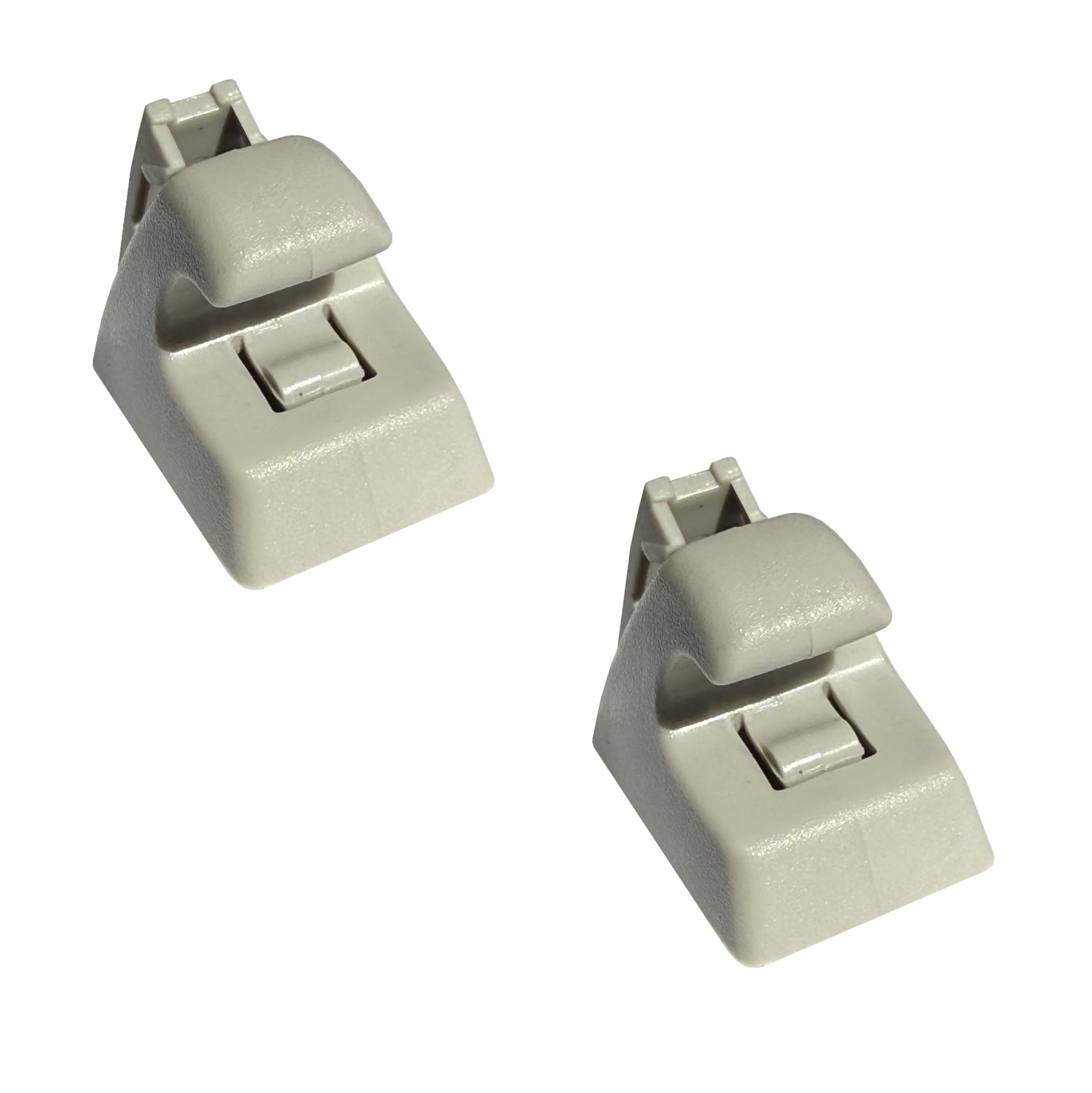 2M PLASTIC Sun Visor Holder Retainer Pair fits for Chevy Sonic Spark Cruze Bolt EV TRAX Buick Verano