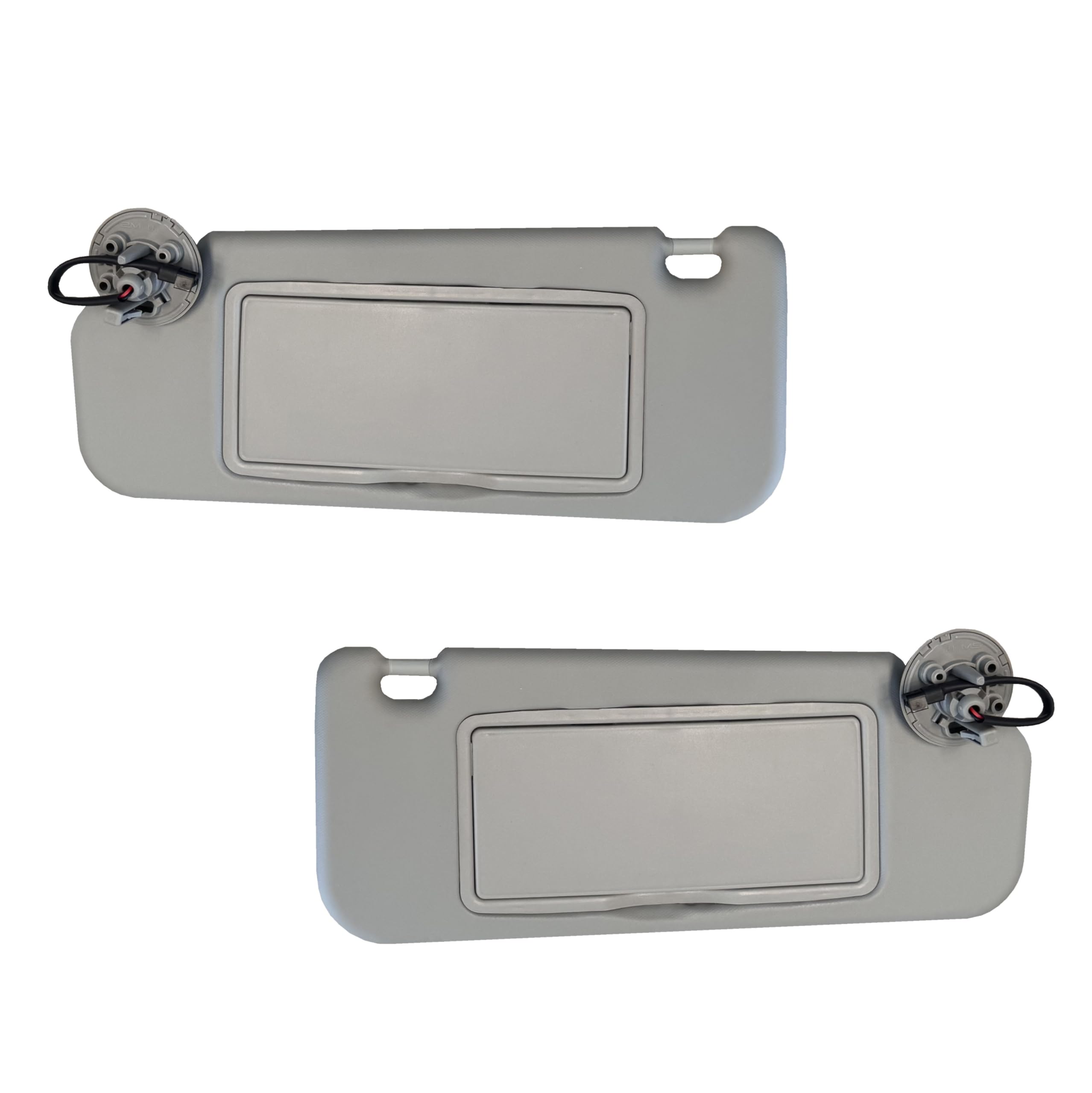 2M PLASTIC Sun Visor Holder Retainer Pair fits for Chevy Sonic Spark Cruze Bolt EV TRAX Buick Verano