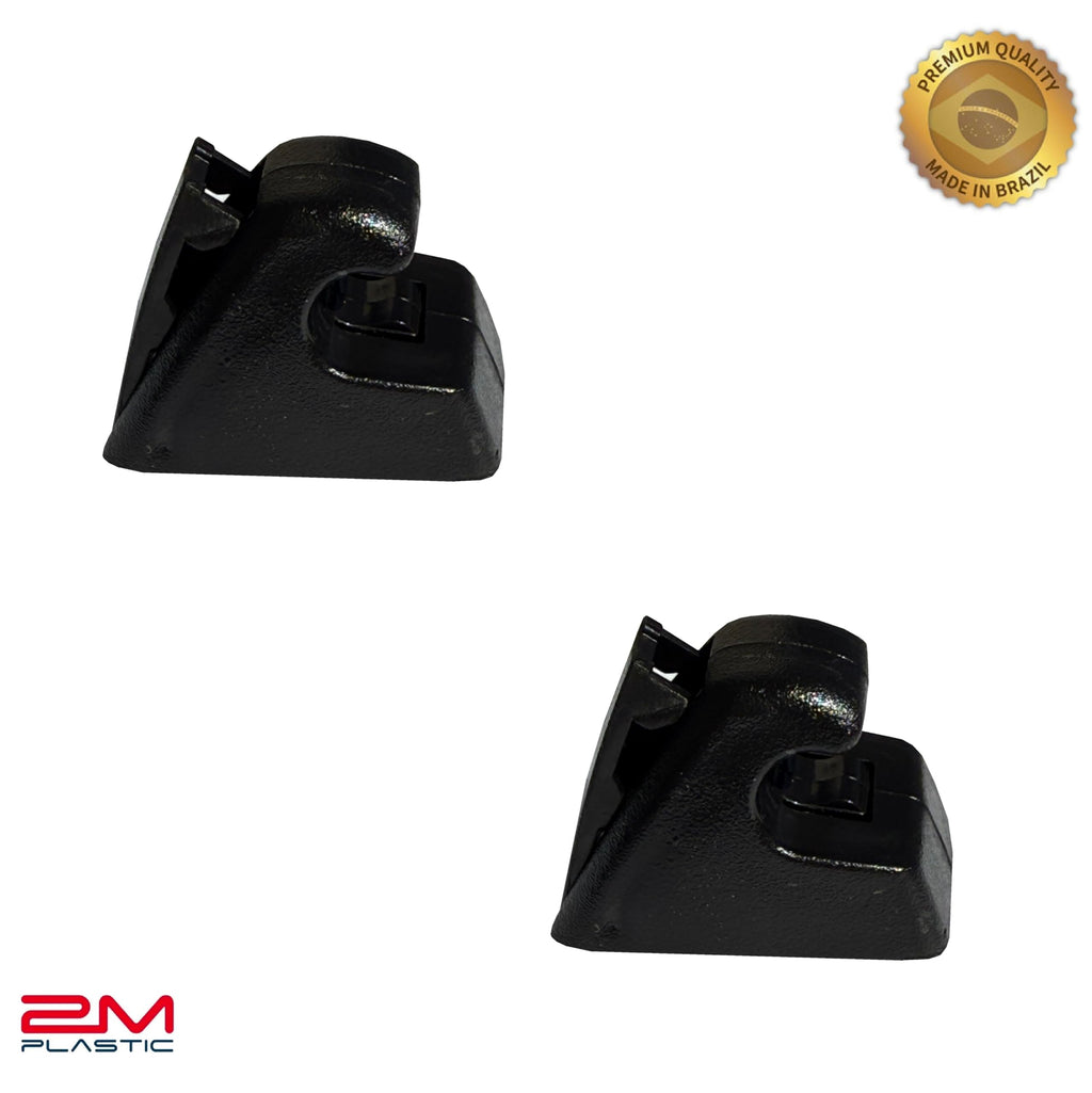 2M PLASTIC Sun Visor Holder Retainer Pair fits for Chevy Sonic Spark Cruze Bolt EV TRAX Buick Verano