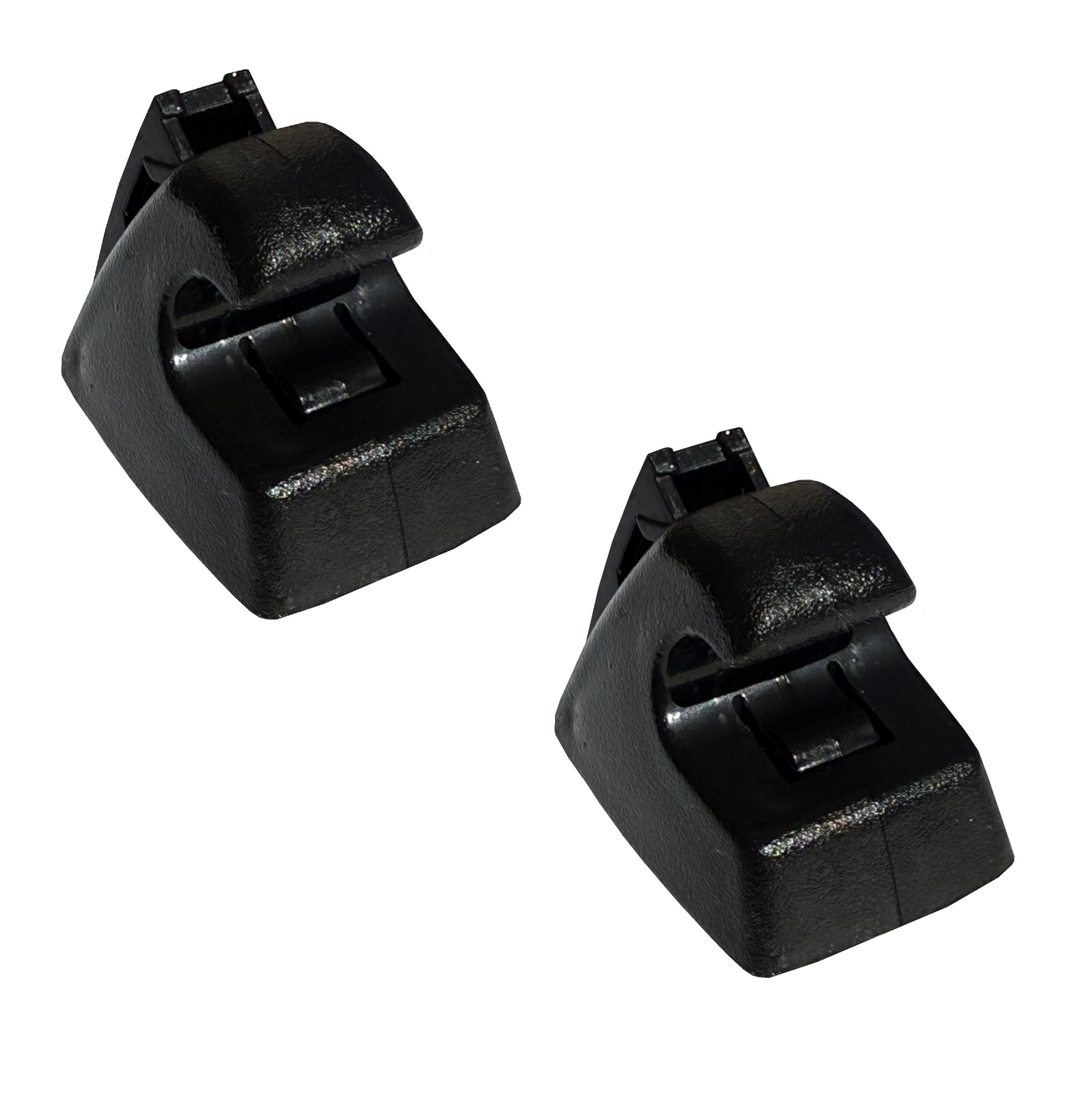 2M PLASTIC Sun Visor Holder Retainer Pair fits for Chevy Sonic Spark Cruze Bolt EV TRAX Buick Verano