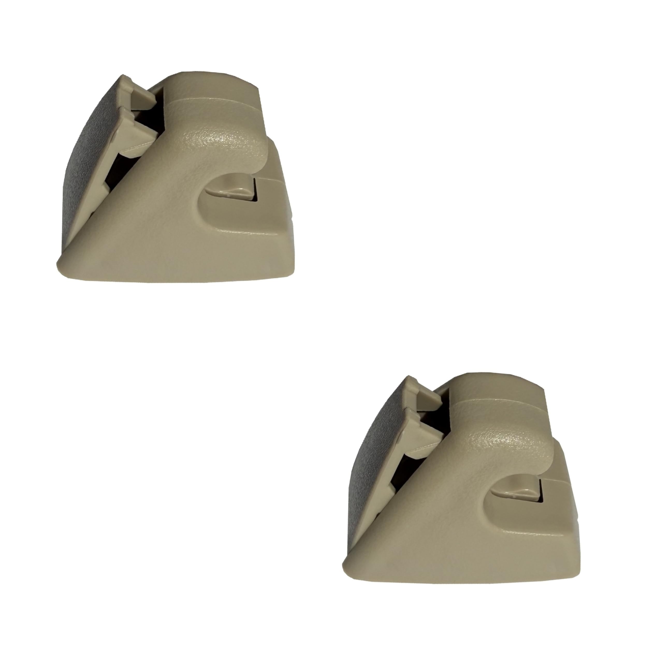 2M PLASTIC Sun Visor Holder Retainer Pair fits for Chevy Sonic Spark Cruze Bolt EV TRAX Buick Verano