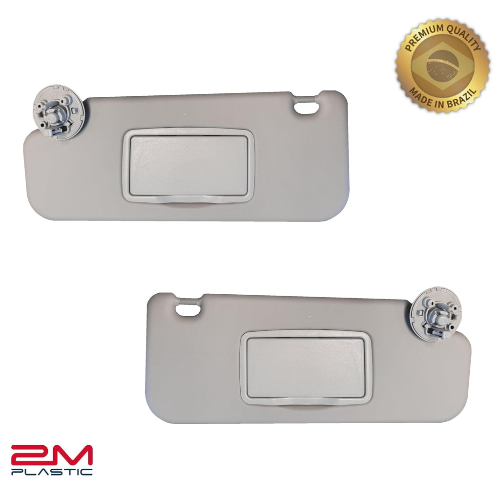 2M PLASTIC Sun Visor Holder Retainer Pair fits for Chevy Sonic Spark Cruze Bolt EV TRAX Buick Verano