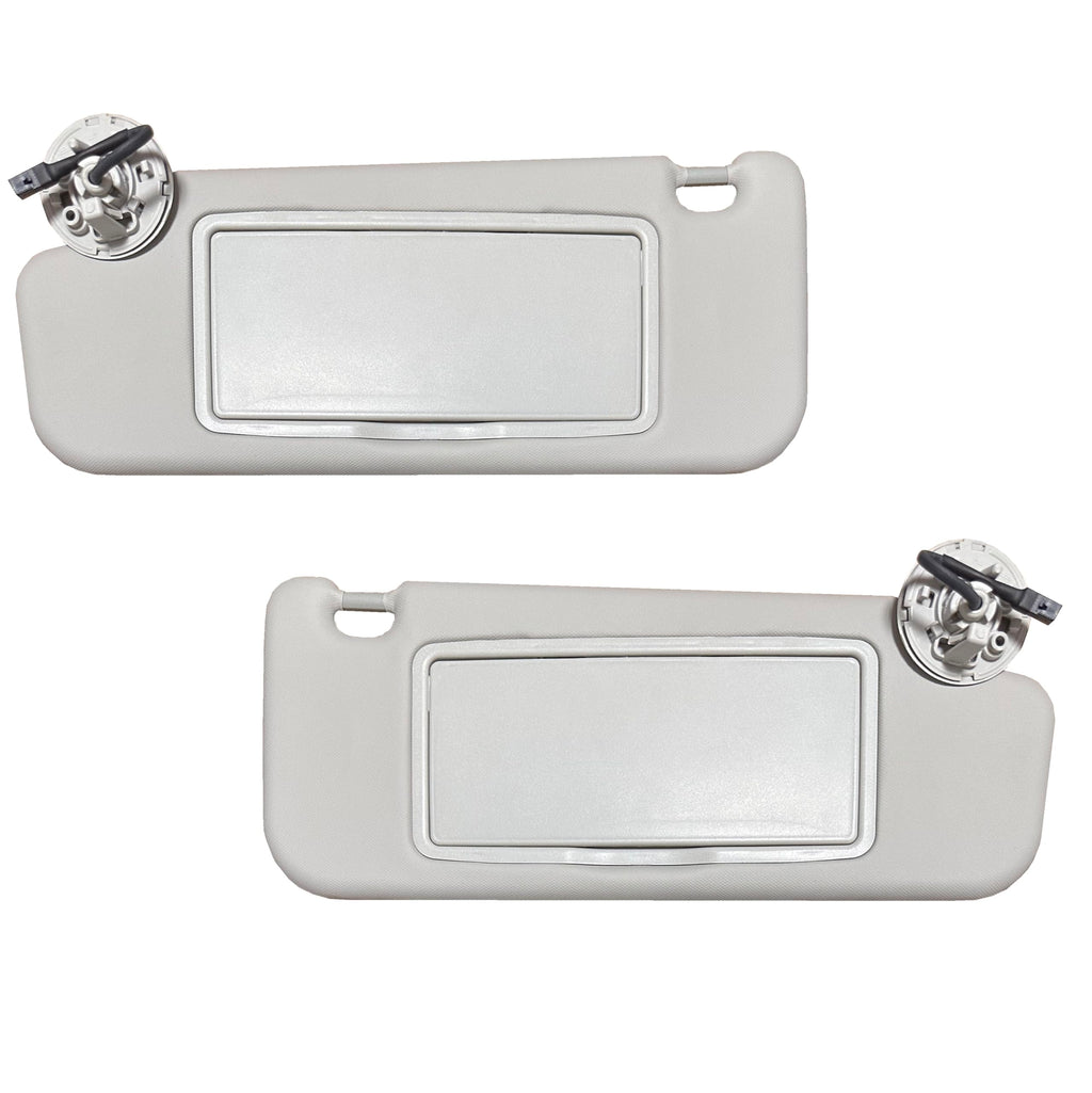 2M PLASTIC Sun Visor Holder Retainer Pair fits for Chevy Sonic Spark Cruze Bolt EV TRAX Buick Verano