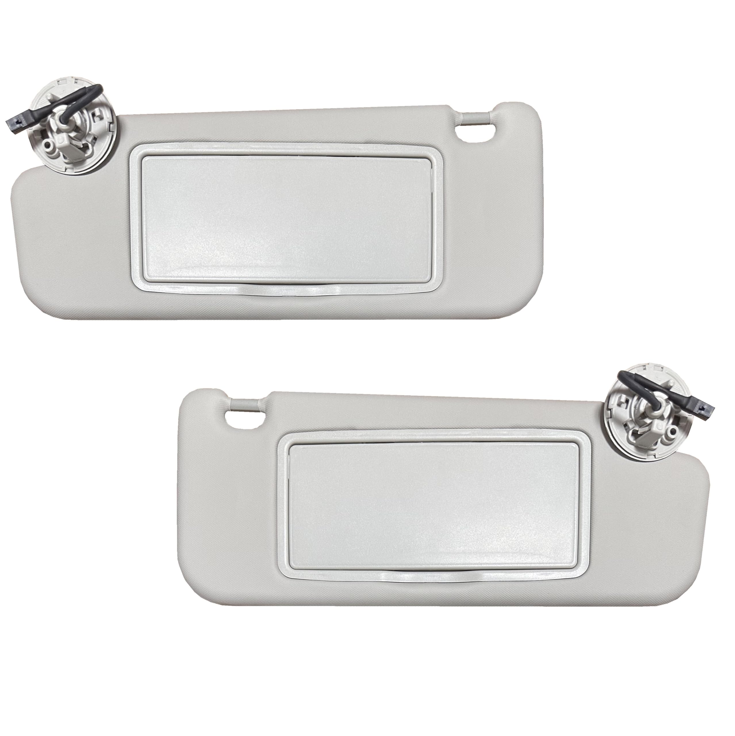 2M PLASTIC Sun Visor Holder Retainer Pair fits for Chevy Sonic Spark Cruze Bolt EV TRAX Buick Verano