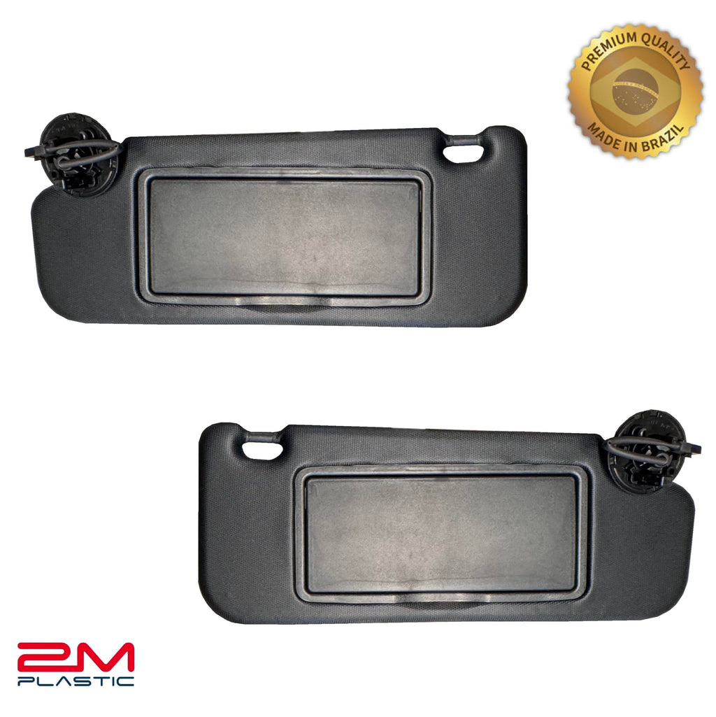 2M PLASTIC Sun Visor Holder Retainer Pair fits for Chevy Sonic Spark Cruze Bolt EV TRAX Buick Verano