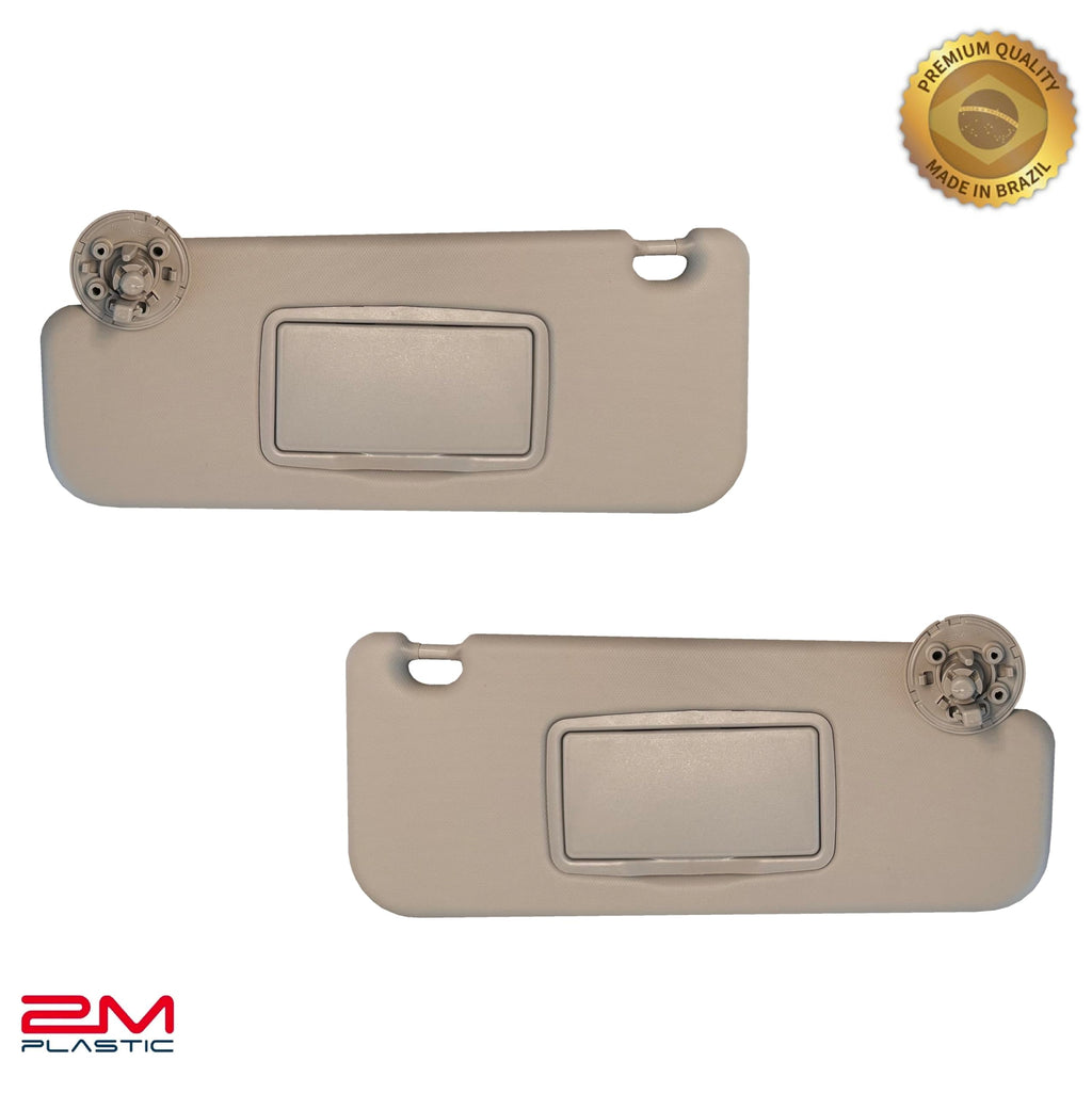 2M PLASTIC Sun Visor Holder Retainer Pair fits for Chevy Sonic Spark Cruze Bolt EV TRAX Buick Verano