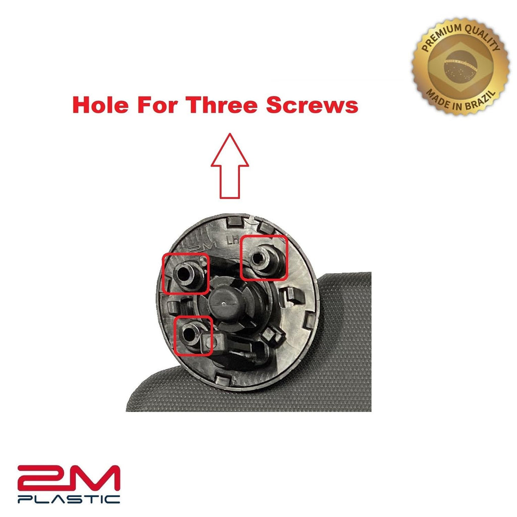 2M PLASTIC Sun Visor Holder Retainer Pair fits for Chevy Sonic Spark Cruze Bolt EV TRAX Buick Verano