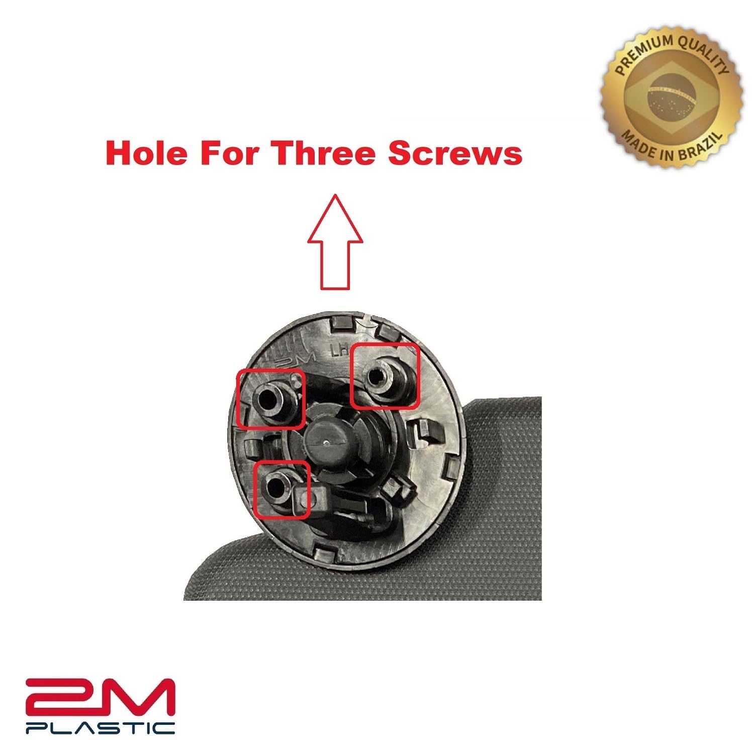 2M PLASTIC Sun Visor Holder Retainer Pair fits for Chevy Sonic Spark Cruze Bolt EV TRAX Buick Verano